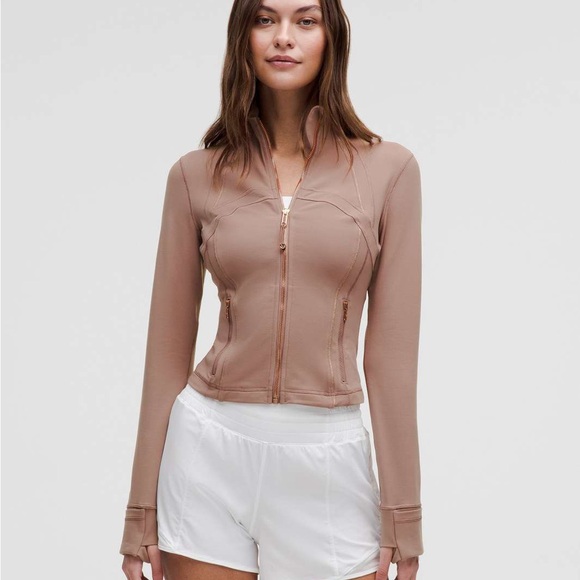 Lululemon Define Cropped Jacket - Twilight Rose / Rose Gold (Luon)*Sparkle - Picture 1 of 8
